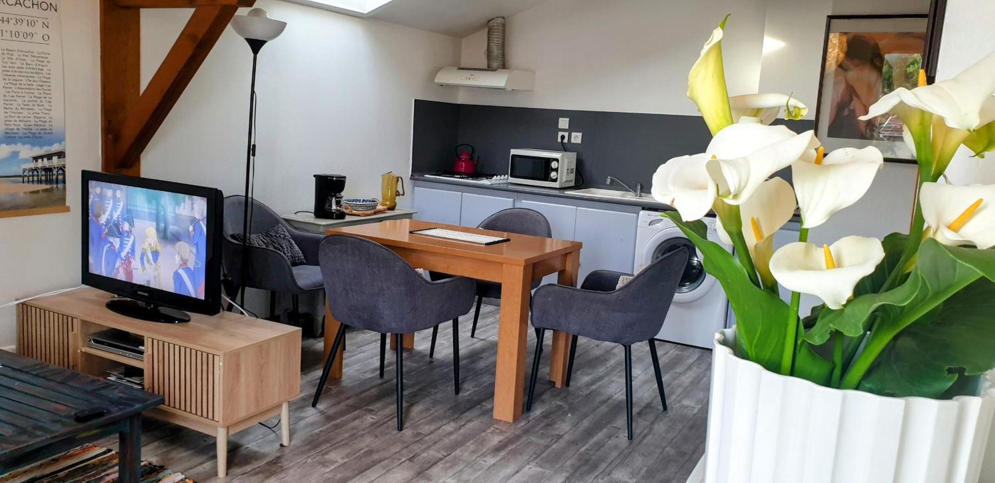 Chambres Du Petit Bonheur Biscarrosse Szoba fotó